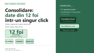 Consolidarea datelor din mai multe foi Excel: combini rapoarte lunare în câteva secunde