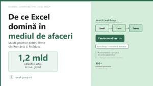 De ce Excel rămâne cel mai folosit instrument în mediul de afaceri: avantaje și realitate